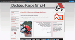 Desktop Screenshot of karpe-dach.de